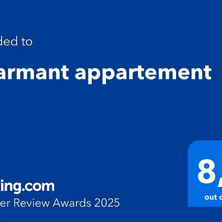 Apartment Charmant Appartement *